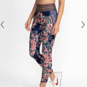 Johnny Was Floral Patterned Leggings - Multicolor